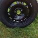 Set jante + anvelope Skoda Fabia